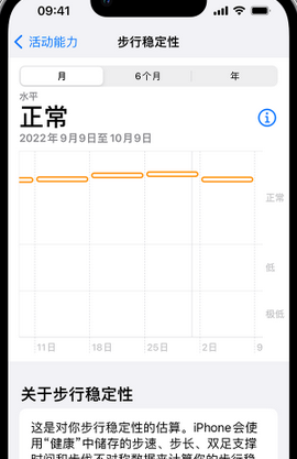 兰洋镇iPhone手机维修如何在iPhone开启'步行稳定性通知'