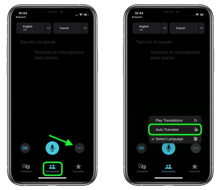 兰洋镇苹果手机维修分享iOS 15 “翻译” App 新改进 