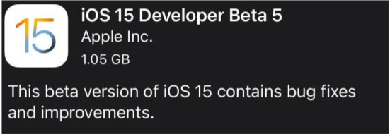 兰洋镇苹果手机维修分享如何升级到iOS15.0 beta5 