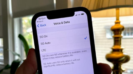 兰洋镇苹果手机维修分享iPhone 12如何打开或关闭5G网络 
